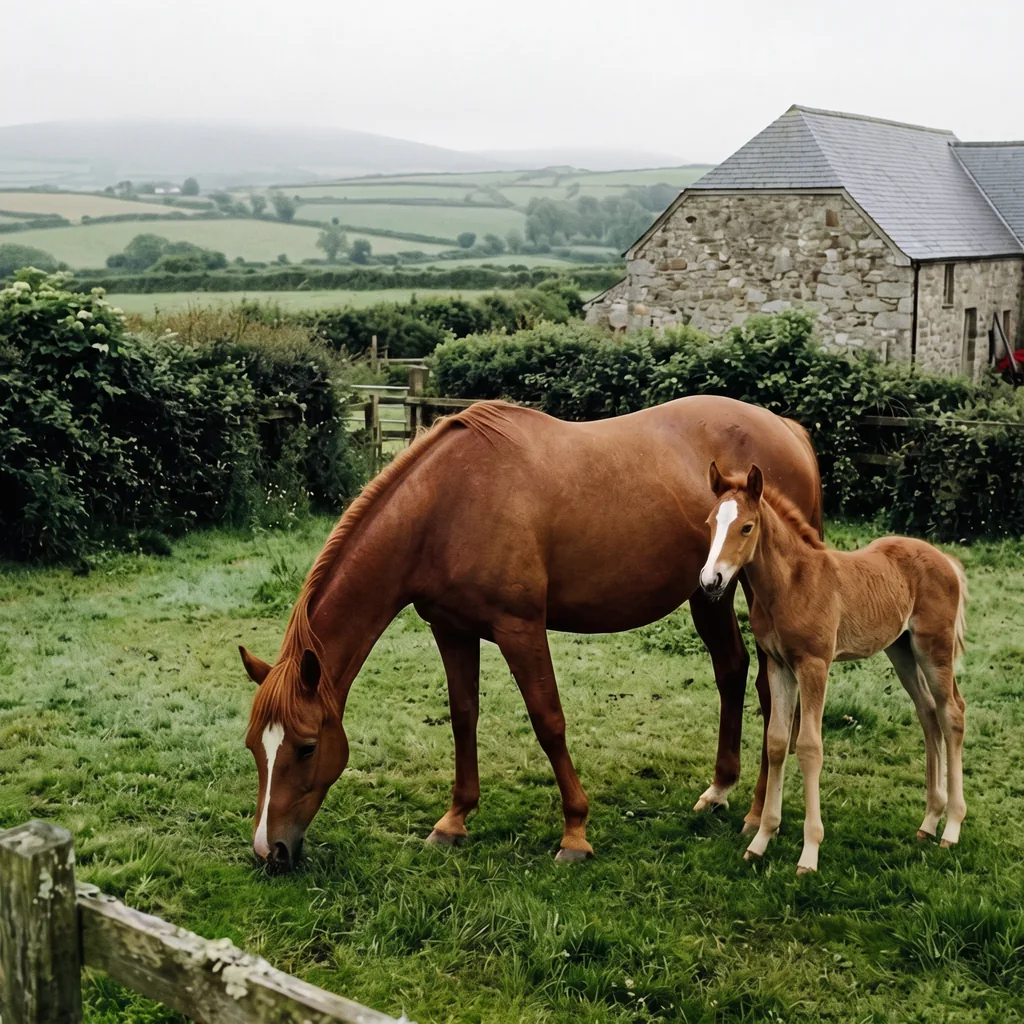 Élevage de chevaux au Ferme équestre Capperhan's, Champs-sur-Tarentaine-Marchal