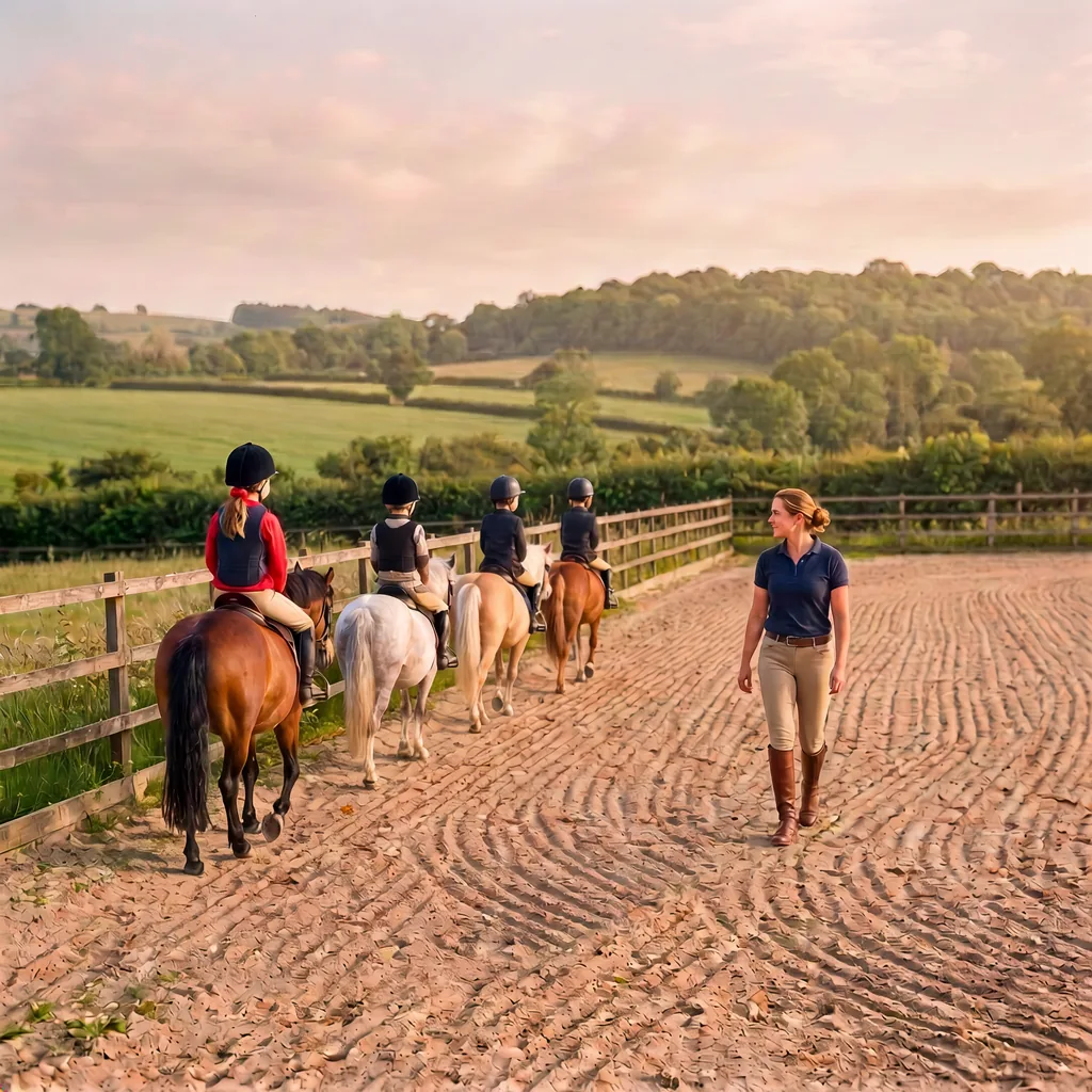 Cours de poney à Champs-sur-Tarentaine-Marchal, Cantal